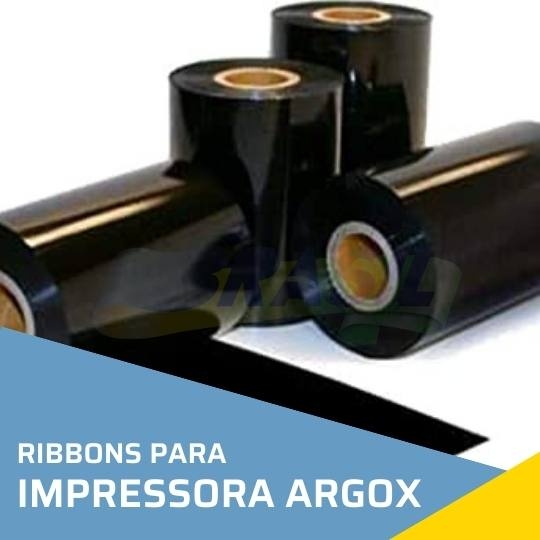 ribbon impressora termica argox