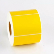 etiqueta impressora amarela